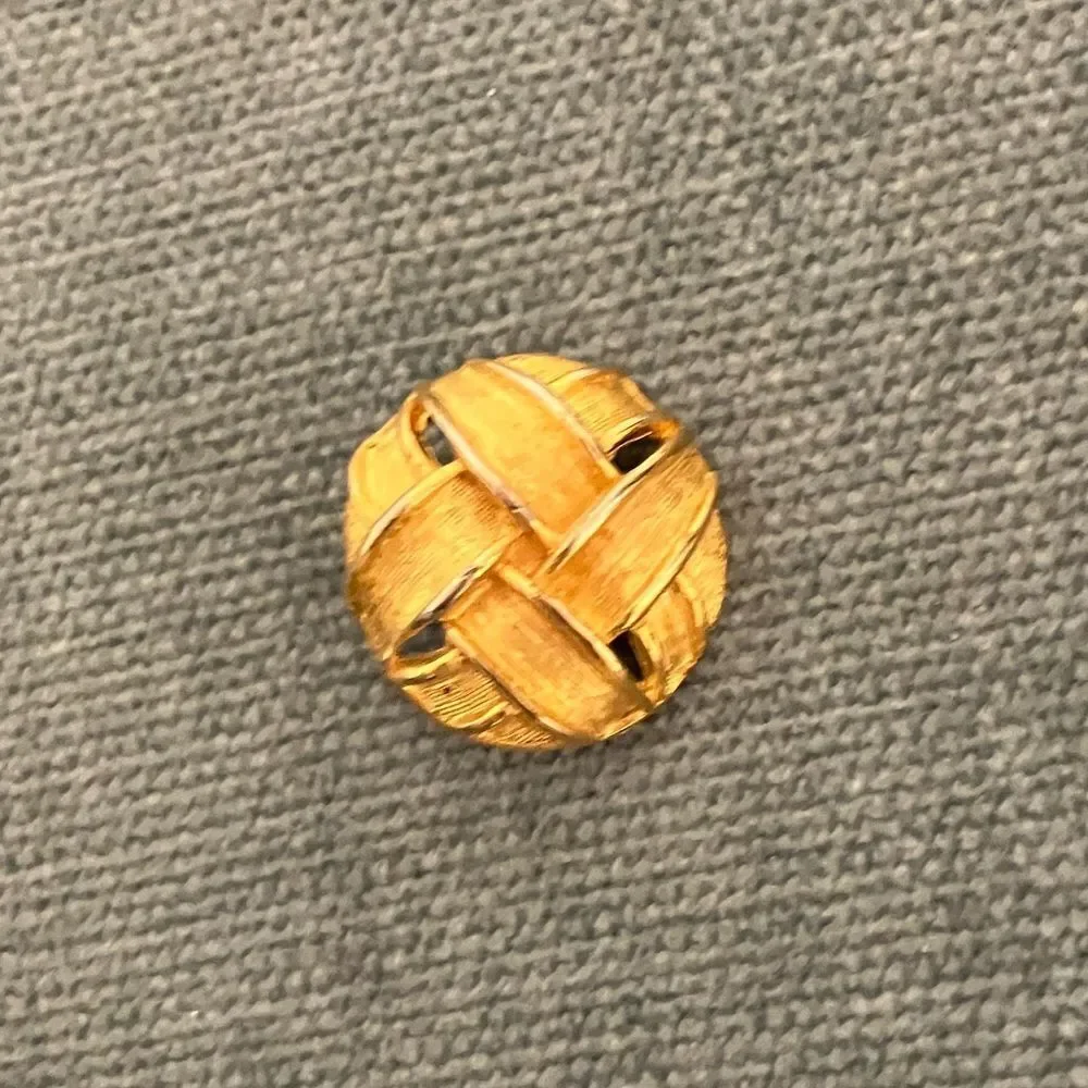 Gold-Colored Button